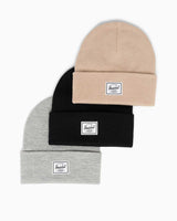 Herschel 3 'lü Elmer Bere Blk/Heather Lt Grey/Cobblestn