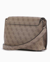 Guess Access Meridian II Kadın Omuz Çantası Latte Logo