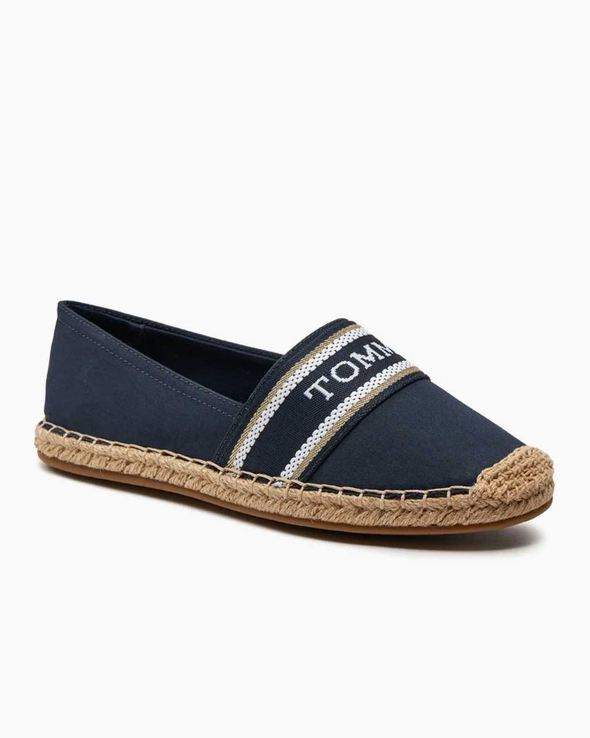 Tommy Hilfiger Mono Webbing Espadrille Ayakkabı Space Blue