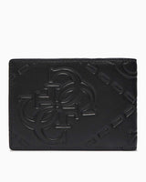 Guess Boston Erkek Deri 2 Katlı Cüzdan Black