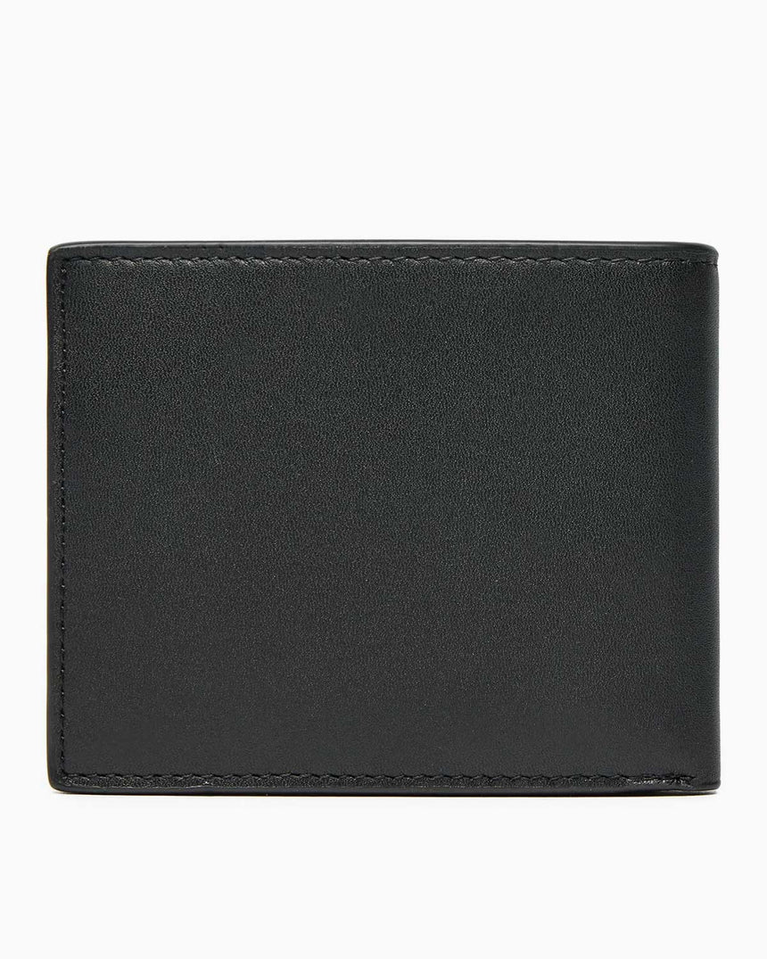Calvin Klein Metal Bifold Wallet Cüzdan Ck Black Smooth