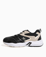 Calvin Klein Tennis Lace Up Logolu Sneakers Black/Eggshell/White