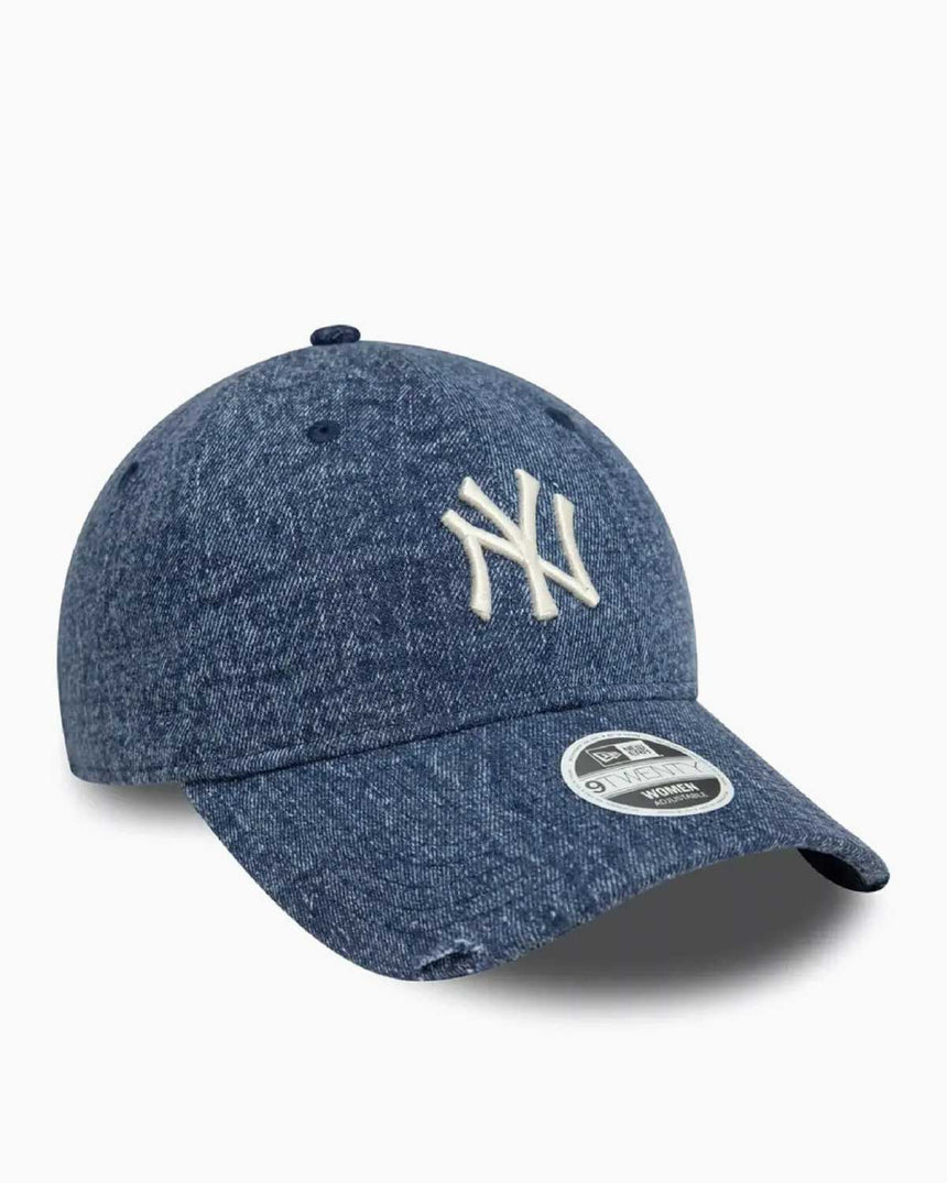 New Era 920 Acid Denim 9Twenty NY Kadın Şapka Lacivert