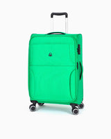 Benetton Logo Detaylı Orta Boy Kumaş Valiz