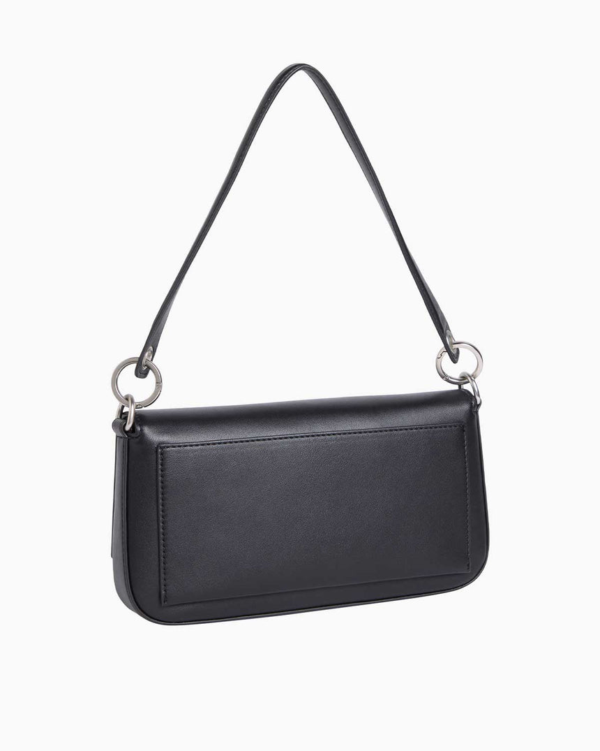 Calvin Klein Sculpted Flap Shoulder Bag Omuz Çantası Black