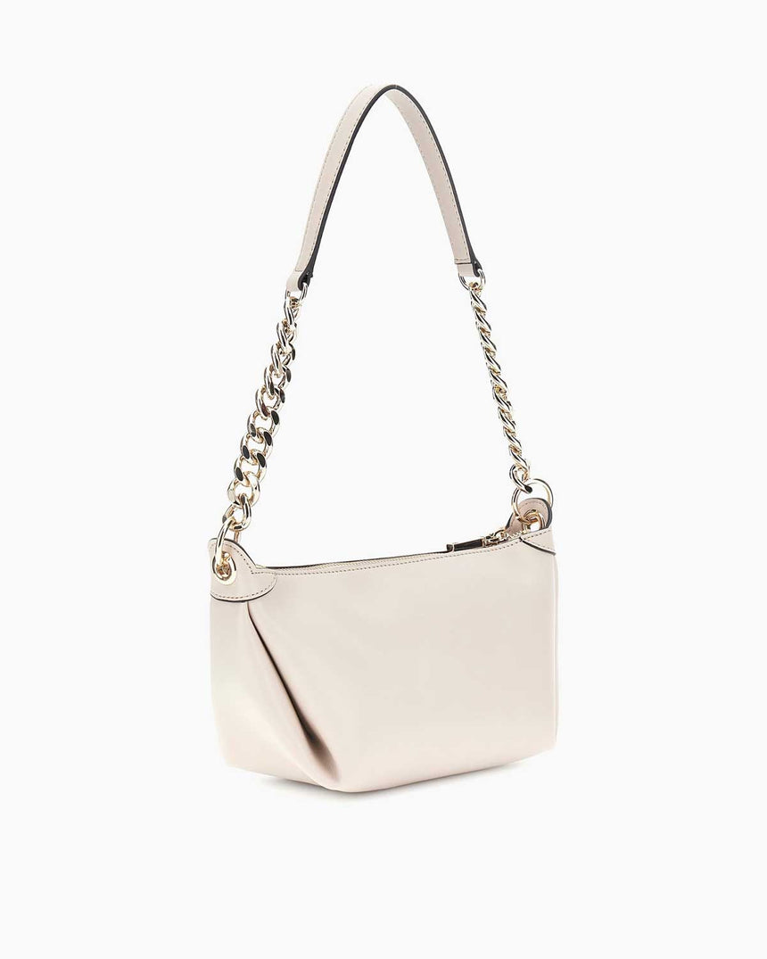 Guess Eco Evaine Zincir Detaylı Omuz Çantası Stone