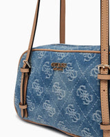 Guess Cerelia Ayarlanabilir Omuz Çantası Denim Logo