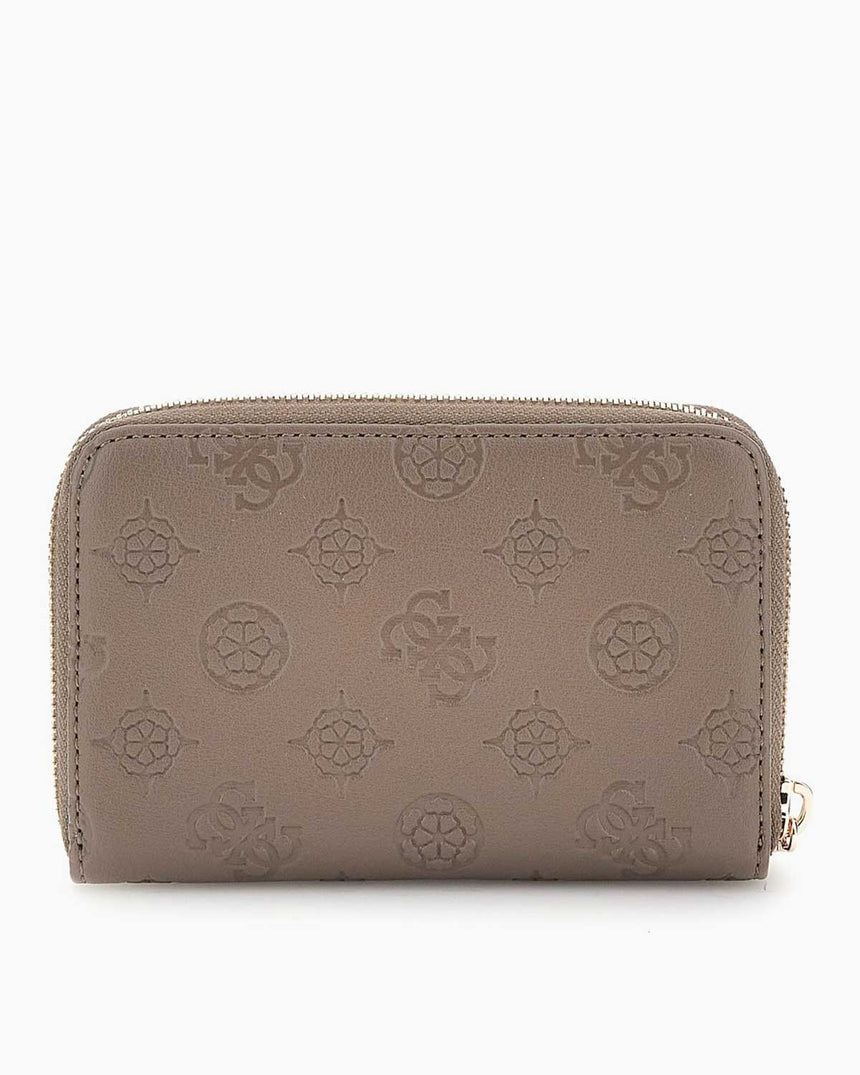Guess Gerty Slg Medium Cüzdan Dark Taupe