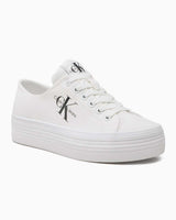 Calvin Klein Flatform Essentıal Vulcanized Sneaker White