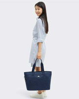 Kipling Colissa Up Elevated Jacquard Omuz Çantası Night Ocean