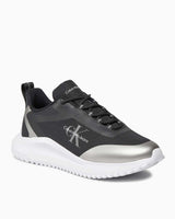 Calvin Klein Eva Runner Low Lace Mix Sneakers Black/Silver
