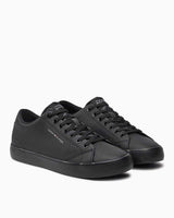 Tommy Hilfiger Leather Low Top Sneakers Black