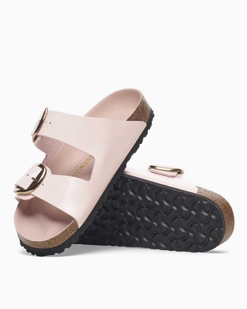 Birkenstock Arizona Big Buckle NL High Shine Kadın Terlik Light Rose