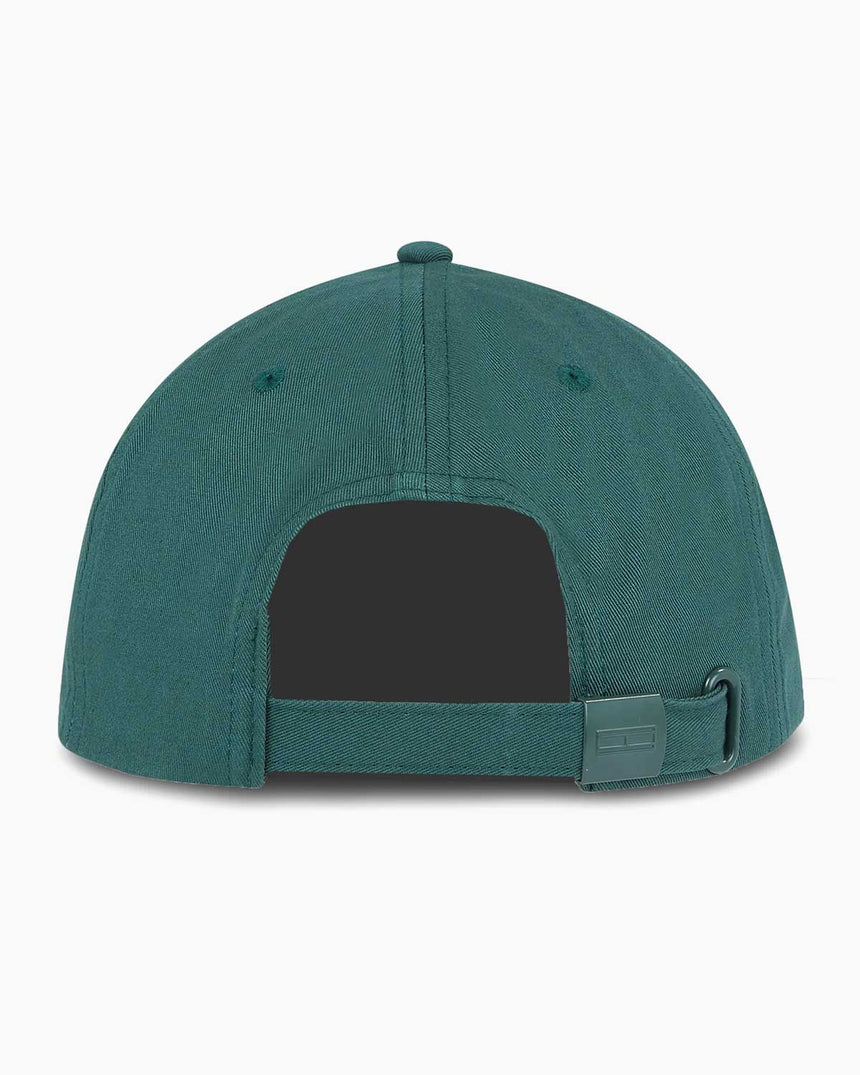 Tommy Hilfiger Elongated Logolu Şapka Green