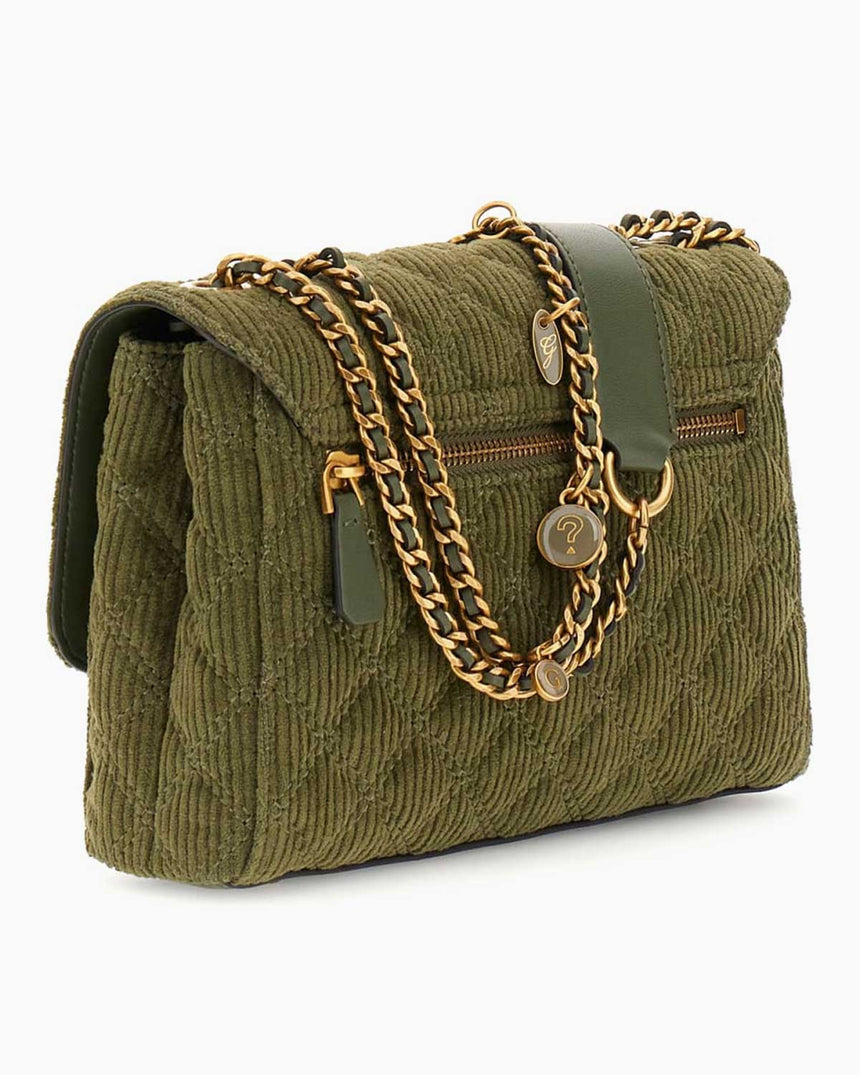 Guess Giully II Kadın Omuz Çantası Olive