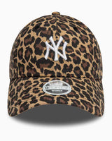 New Era 940 Leopard 9Forty NY Kadın Şapka Siyah