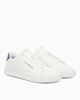 Tommy Hilfiger Court Detail Essential Sneaker White/Agean Sea