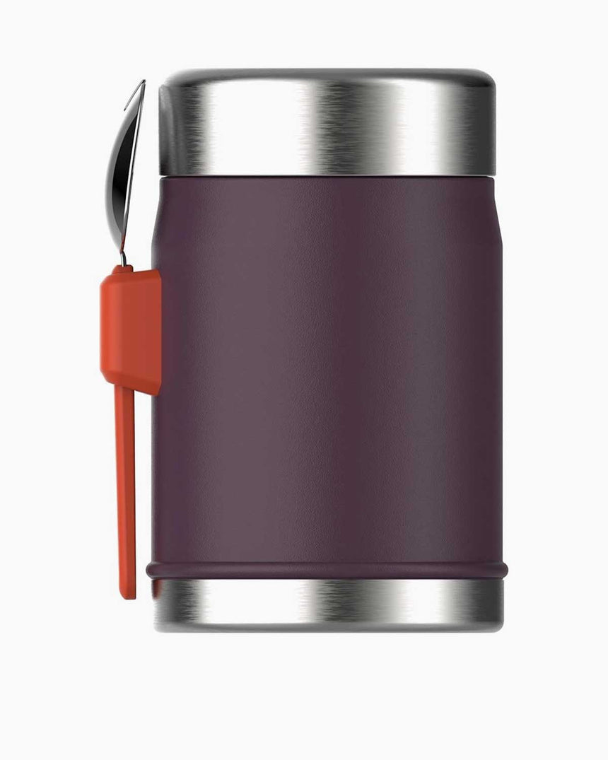 Stanley Efsane Klasik Seri-0.40 Litre Çelik Kaşıklı Yemek Termosu Plum