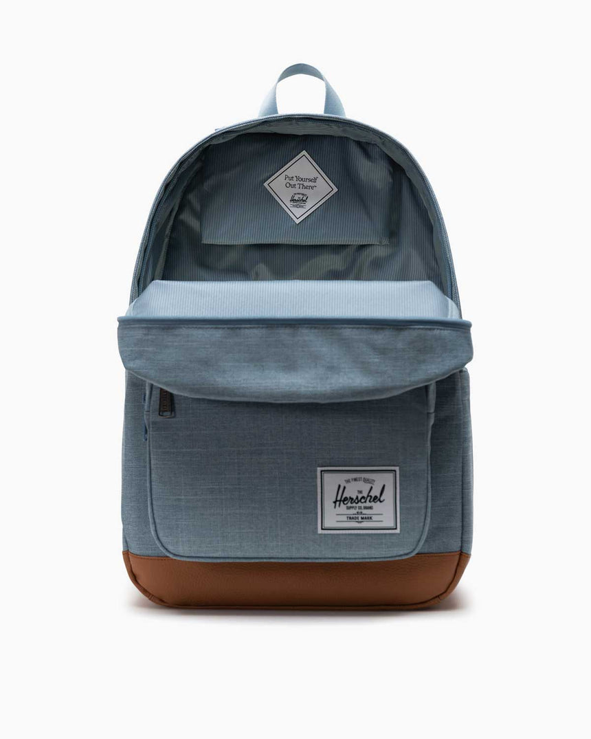 Herschel Pop Quiz Backpack Sırt Çantası Ashley Blue Crosshatch/Natural