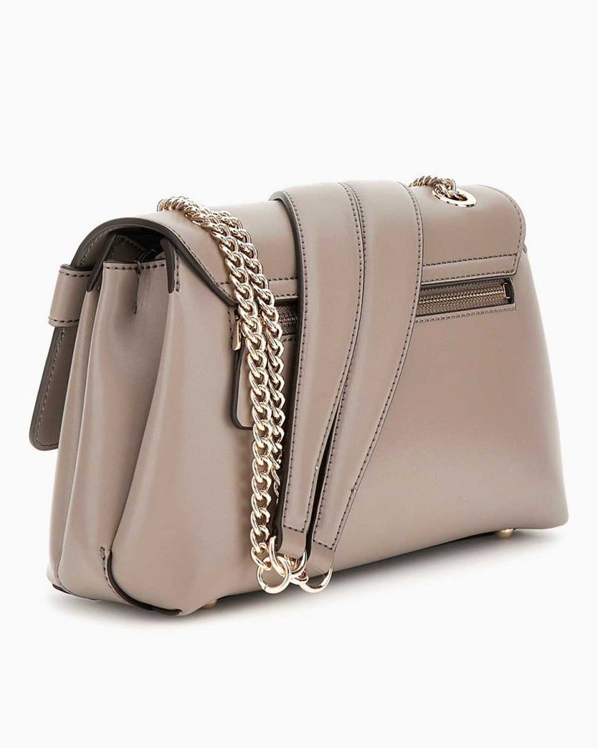 Guess Lorelei Convertible Zincirli Çapraz Askılı Çanta Dark Taupe