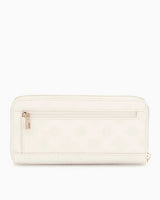 Guess Zarela Slg Large Zip Around Cüzdan Orange Fluo