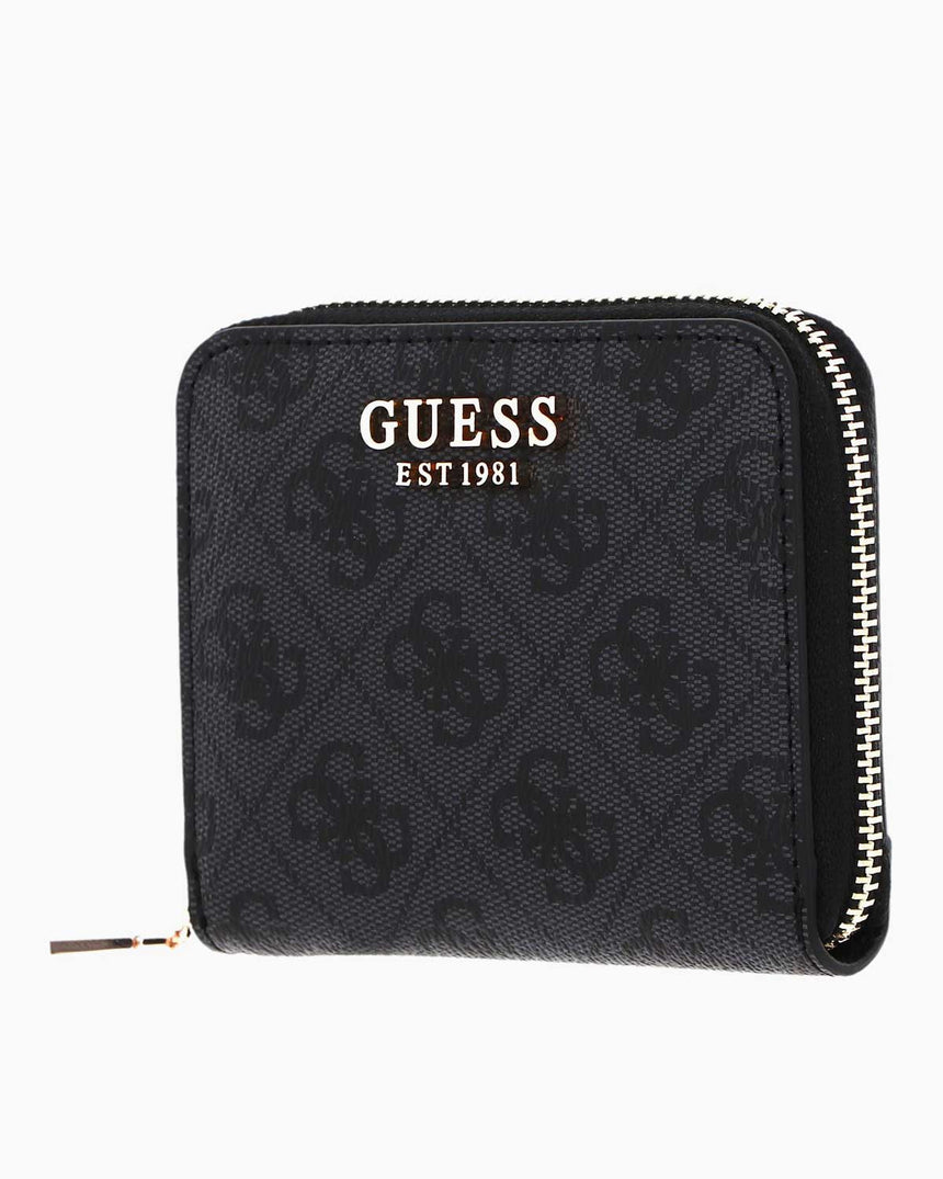 Guess Laurel Small Kadın Cüzdanı Coal Logo