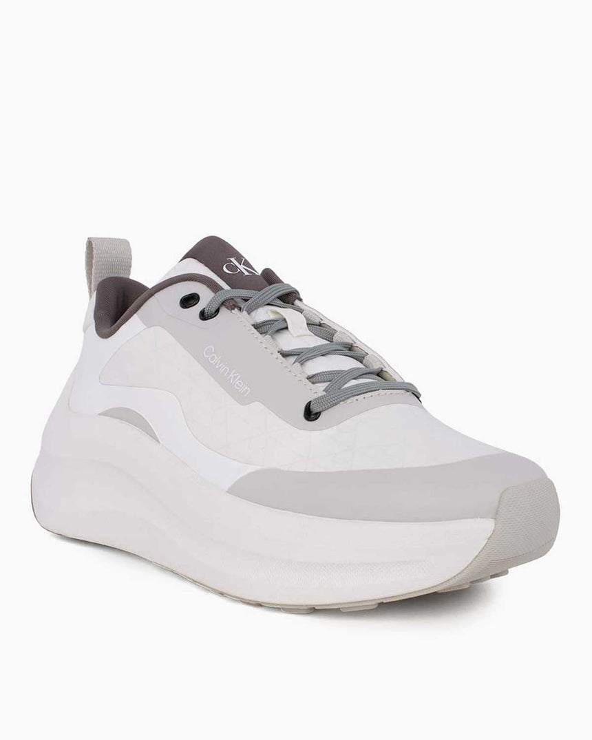 Calvin Klein Andrea Chunky Runner Kadın Sneaker White/Granite Road/Granite Gray