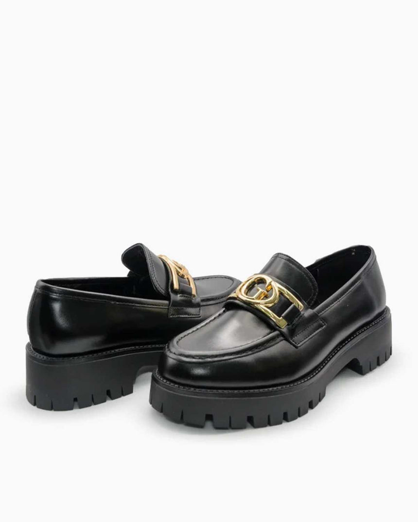 Guess Moccasin Casual Ayakkabı Black