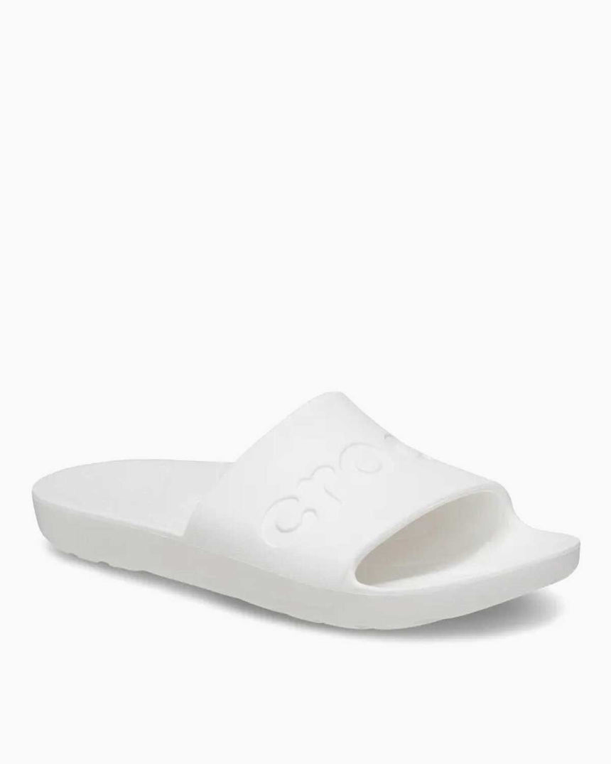 Crocs Slide Logolu Terlik White