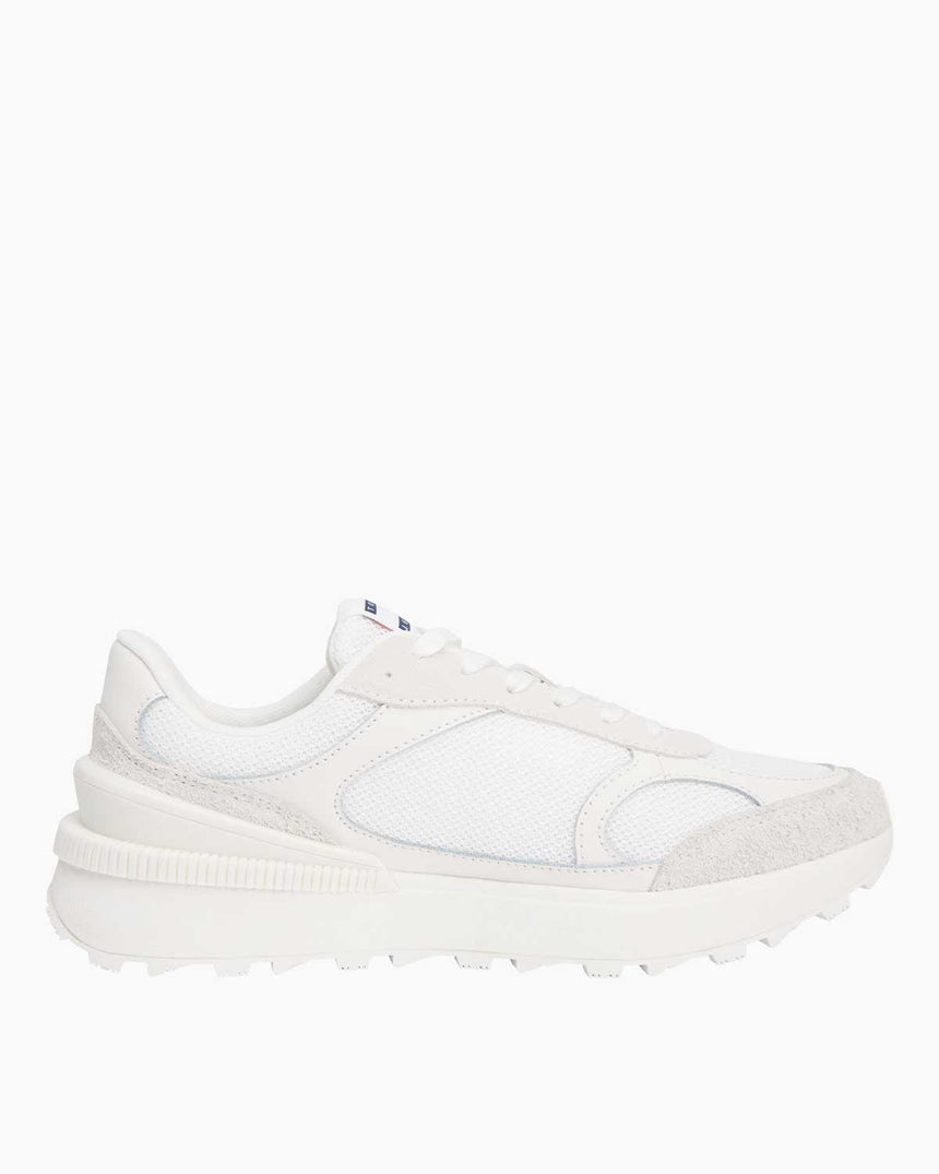 Tommy Jeans Techinal Runner Sneaker Ecru