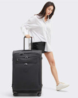 Kipling New Youri Spin L Büyük Boy Valiz Black Noir