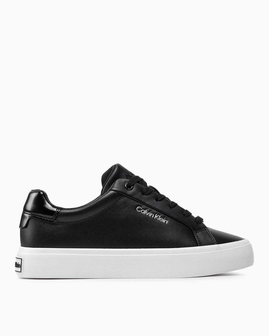 Calvin Klein Vulc Lace Up Nano Sneakers CK Black