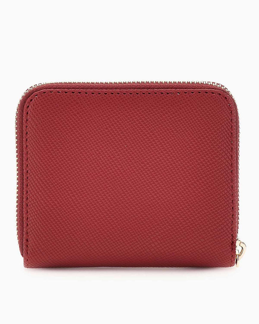 Guess Debora Fermuralı Küçük Boy Kadın Cüzdan Garnet