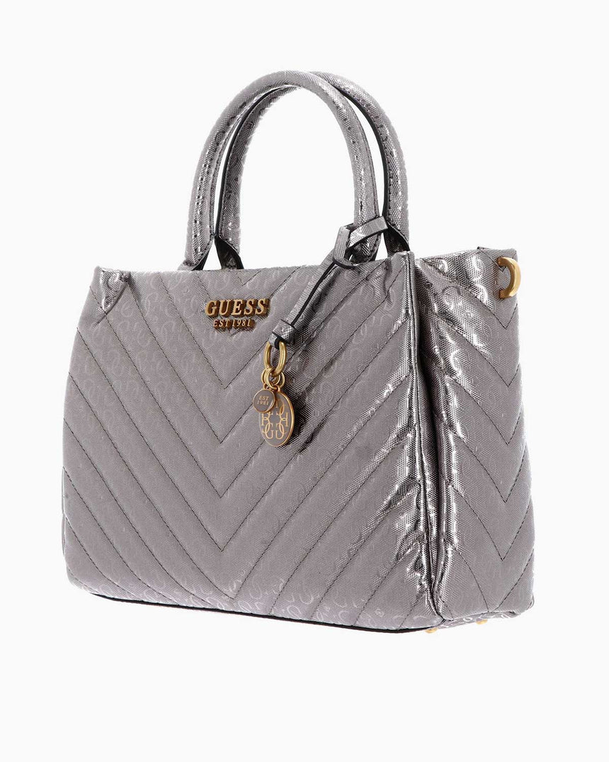 Guess Jania Society Satche El Çantası Pewter