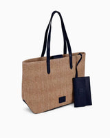 Gap Hasır Omuz Çantası Hasır - Lacivert