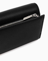 Calvin Klein Must 3 Katlı Fermuarlı Kadın Cüzdan Black