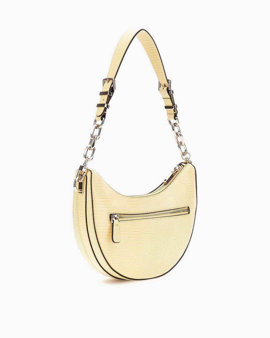 Guess Orlina Society Zincir Detaylı Omuz Çantası Cornsilk