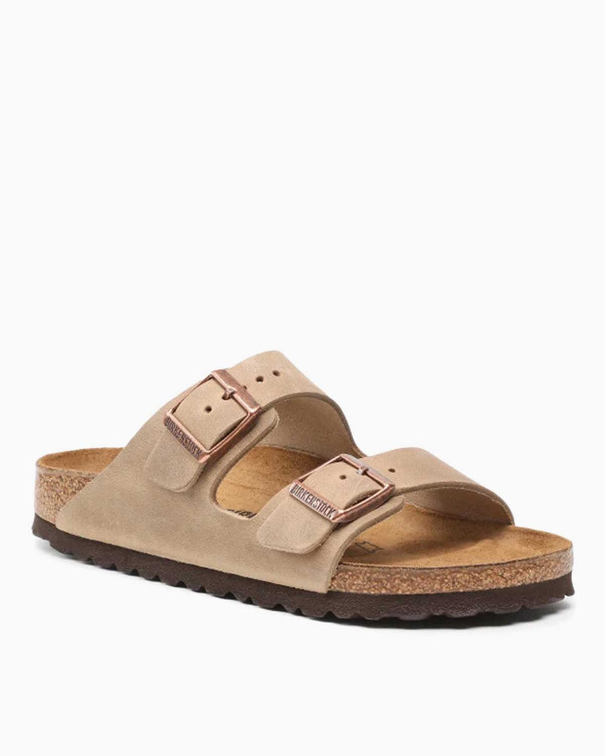 Birkenstock Arizona Leoi Çift Bantlı Kadın Terlik TOBACCO BROWN
