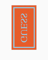 Guess Jacquard Frame Plaj Havlusu Ocean Relax