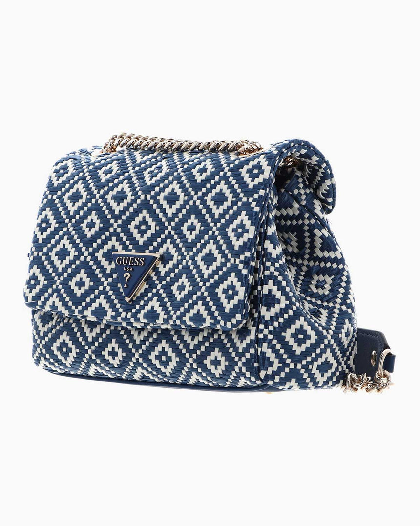 Guess Rianee Convertible Çapraz Askılı Çanta Blue