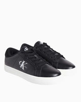 Calvin Klein Jeans Classic Cupsole Lace Up Sneaker Black/Bright White