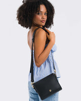 Us Polo Assn Ayarlanabilir Askılı Çapraz Çanta Siyah