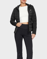Guess Solid Kadın Aktif Şişme Mont Jet Black A996