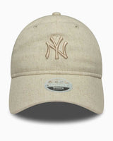 New Era 920 9Twenty Neyyan Kadın Keten Şapka Açık Bej