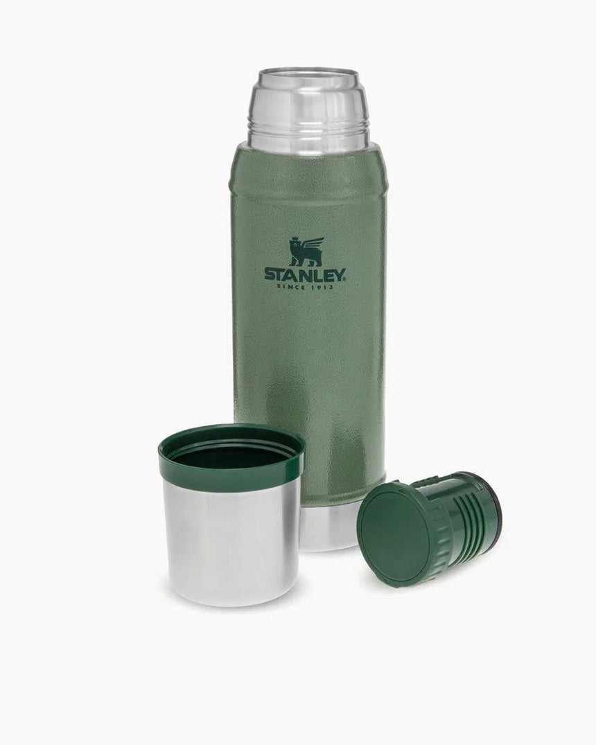 Stanley Efsane Klasik Seri-0.75 Litre Vakumlu Çelik Termos Hammertone Green