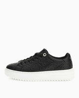 Guess Denesa Cupsole Kabartma Desenli Sneakers Black