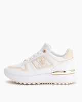 Guess Koyaa Logo Detaylı Sneaker White/Cream