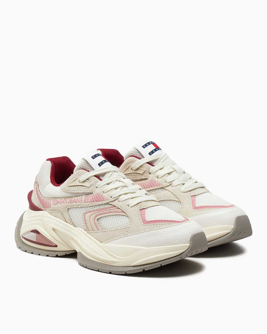 Tommy Hilfiger Trendy Retro Runner Sneakers Red