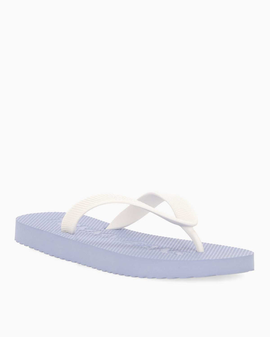 Tommy Hilfiger Logo Flip Flop Kadın Parmak Arası Terlik Moderate Blue