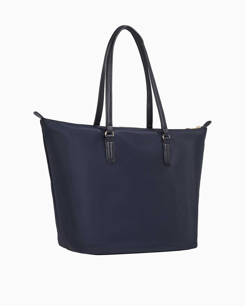 Tommy Hilfiger Poppy Tote Corp El Çantası Space Blue Corp